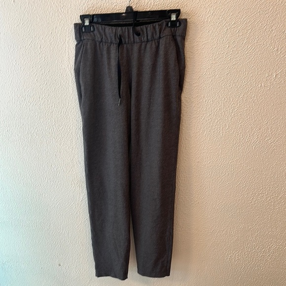 Lululemon Athletica Gray Track Pants Tapered Fit - Picture 14 of 14